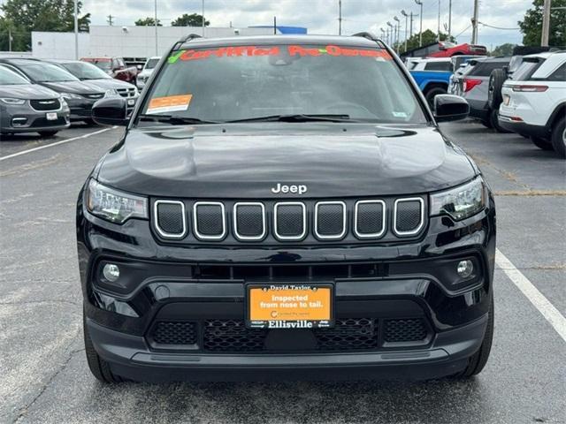 used 2022 Jeep Compass car, priced at $26,342
