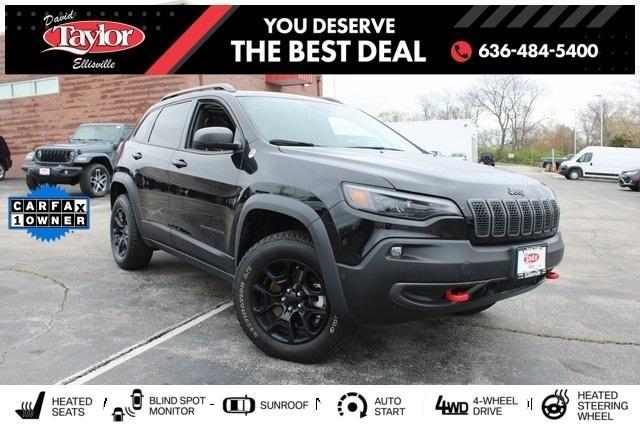 used 2021 Jeep Cherokee car, priced at $27,104