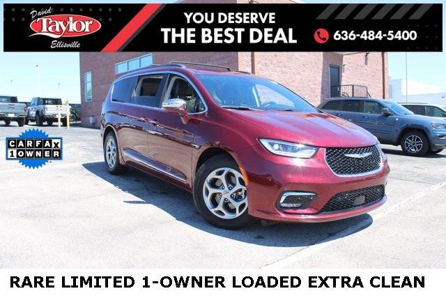 used 2022 Chrysler Pacifica car, priced at $30,320
