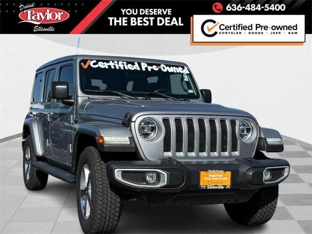 used 2021 Jeep Wrangler Unlimited car, priced at $41,787