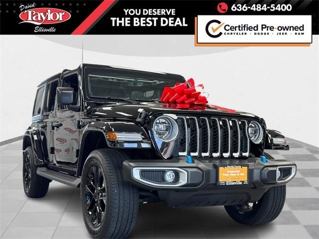 used 2022 Jeep Wrangler Unlimited 4xe car, priced at $38,505