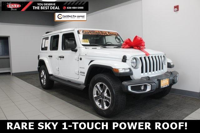 used 2021 Jeep Wrangler Unlimited car, priced at $40,500