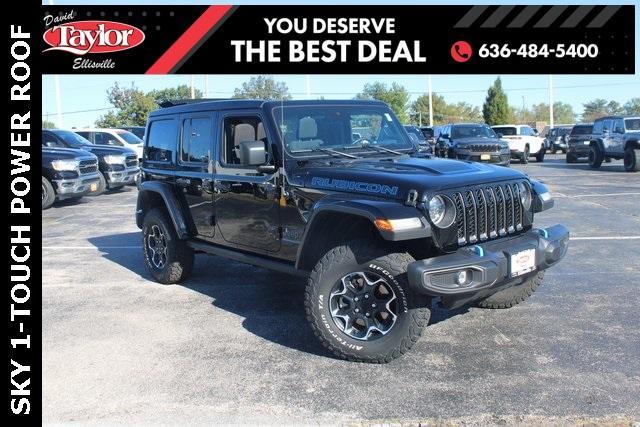 used 2023 Jeep Wrangler 4xe car, priced at $36,998