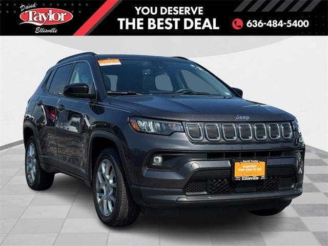 used 2022 Jeep Compass car, priced at $27,013