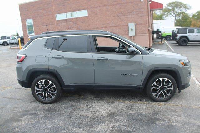 used 2022 Jeep Compass car, priced at $23,998