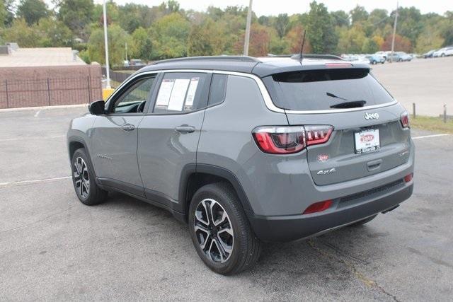 used 2022 Jeep Compass car, priced at $25,498