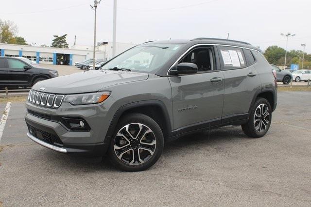 used 2022 Jeep Compass car, priced at $25,498