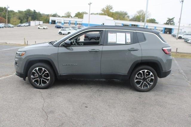 used 2022 Jeep Compass car, priced at $25,498