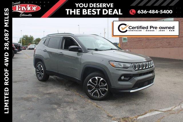 used 2022 Jeep Compass car, priced at $23,998