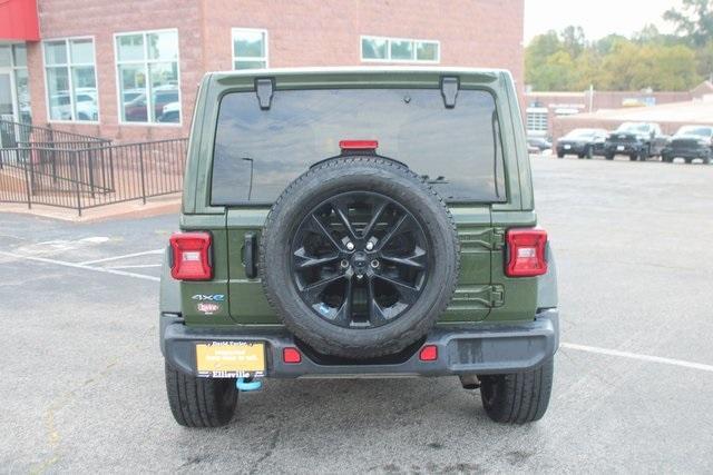 used 2022 Jeep Wrangler Unlimited 4xe car, priced at $36,500