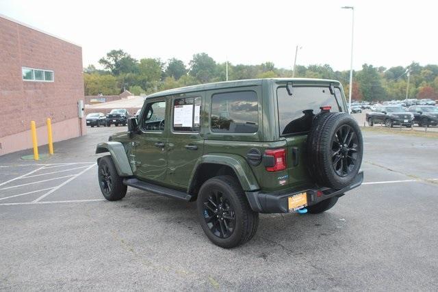 used 2022 Jeep Wrangler Unlimited 4xe car, priced at $36,500