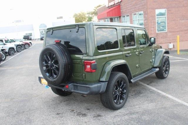used 2022 Jeep Wrangler Unlimited 4xe car, priced at $36,500