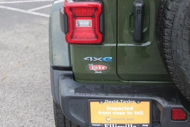 used 2022 Jeep Wrangler Unlimited 4xe car, priced at $36,500