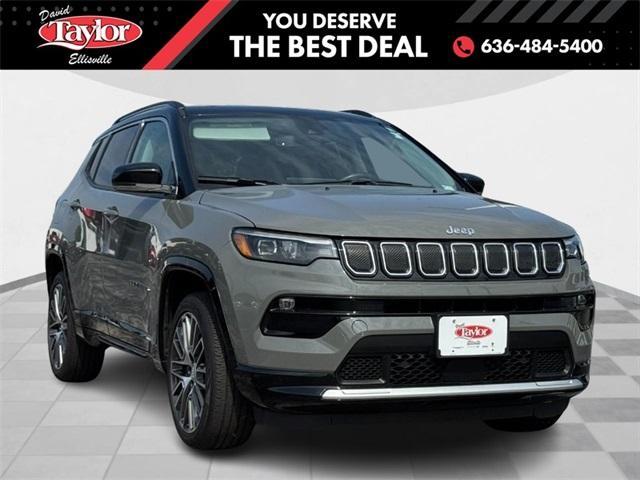 used 2022 Jeep Compass car, priced at $25,173