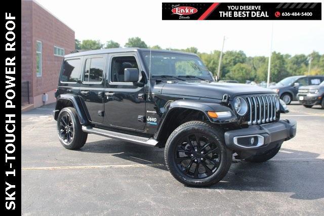 used 2021 Jeep Wrangler Unlimited 4xe car, priced at $32,499