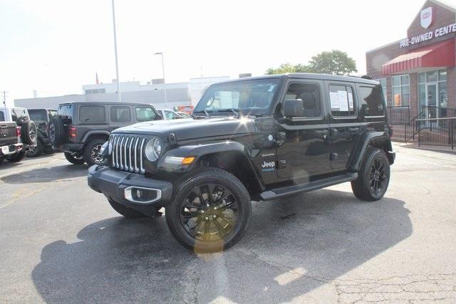 used 2021 Jeep Wrangler Unlimited 4xe car, priced at $32,499