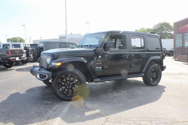 used 2021 Jeep Wrangler Unlimited 4xe car, priced at $32,499
