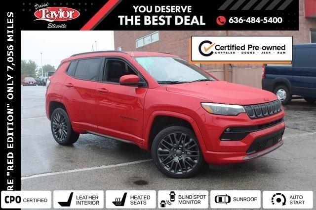 used 2022 Jeep Compass car, priced at $28,998