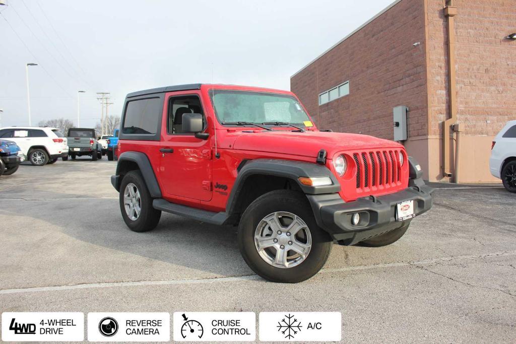 used 2021 Jeep Wrangler car, priced at $29,841