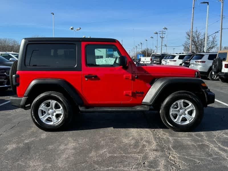 used 2021 Jeep Wrangler car, priced at $29,570