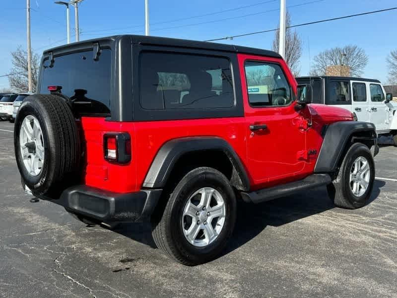 used 2021 Jeep Wrangler car, priced at $29,570