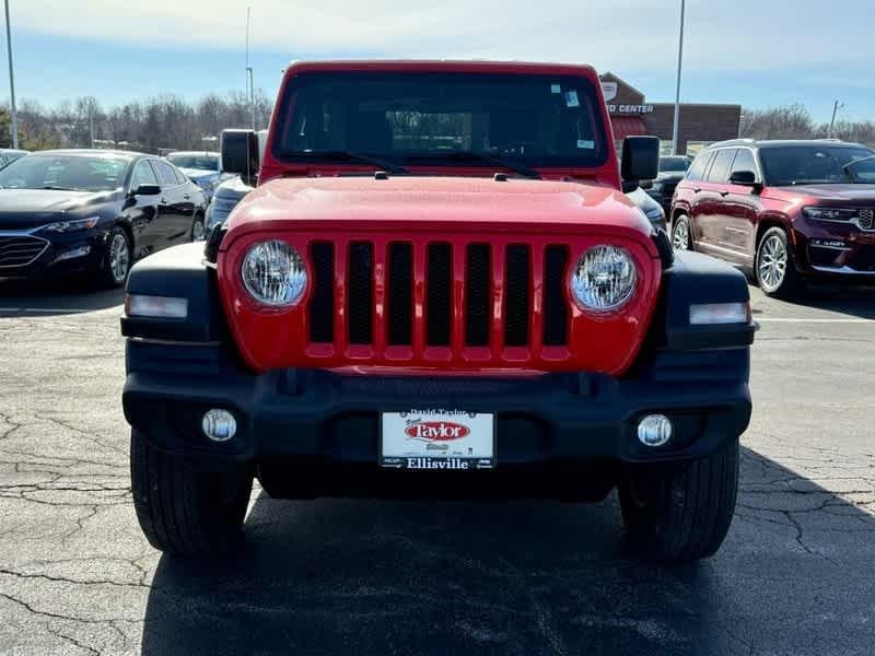 used 2021 Jeep Wrangler car, priced at $29,570