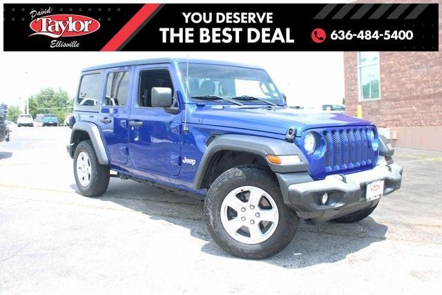 used 2018 Jeep Wrangler Unlimited car, priced at $25,238