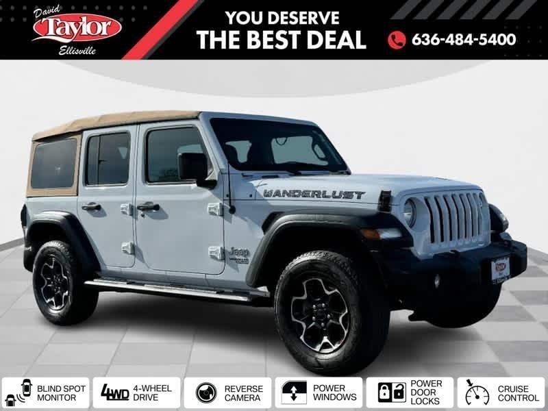 used 2019 Jeep Wrangler Unlimited car, priced at $23,787