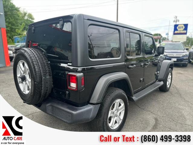 used 2021 Jeep Wrangler Unlimited car, priced at $24,997