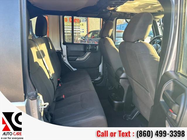used 2018 Jeep Wrangler JK Unlimited car, priced at $17,997