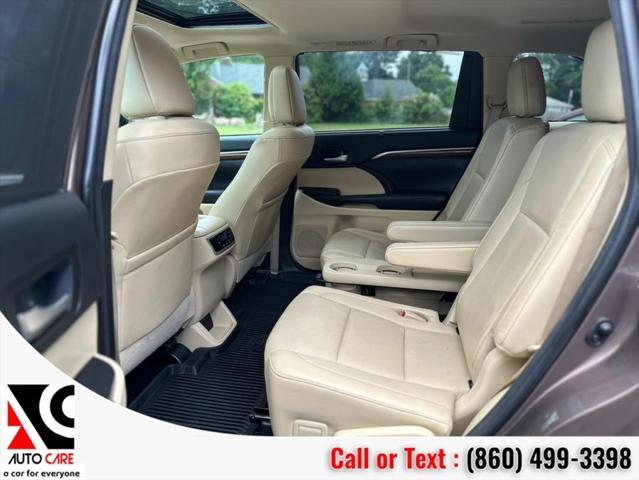 used 2018 Toyota Highlander car, priced at $19,850