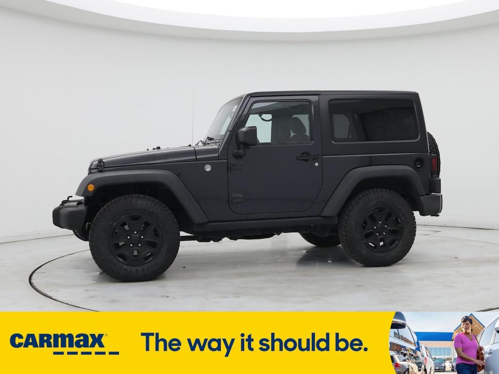 used 2017 Jeep Wrangler car, priced at $21,998