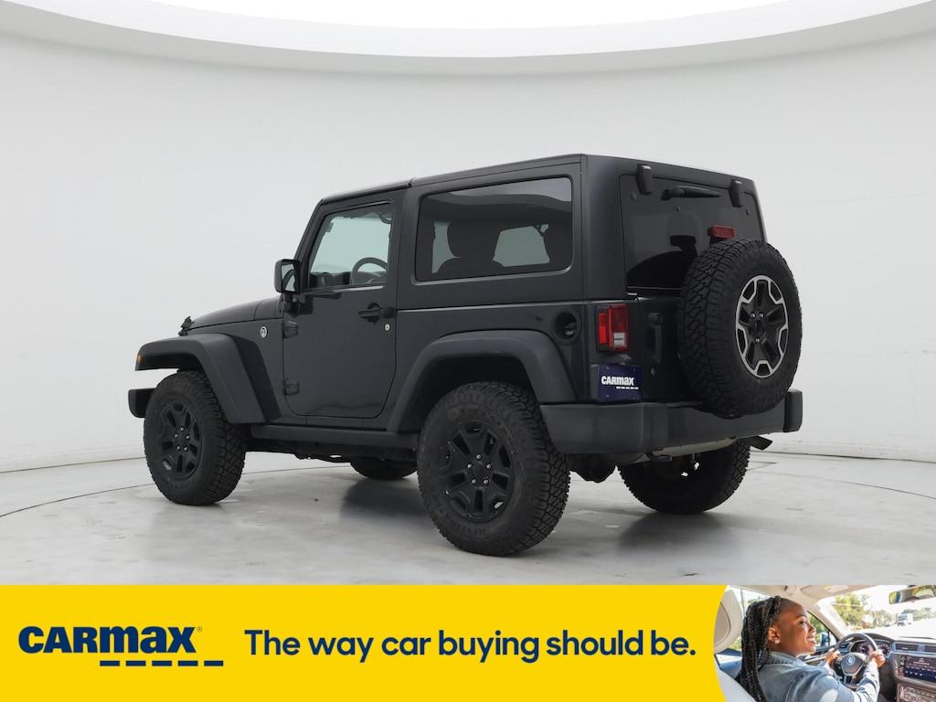 used 2017 Jeep Wrangler car, priced at $21,998