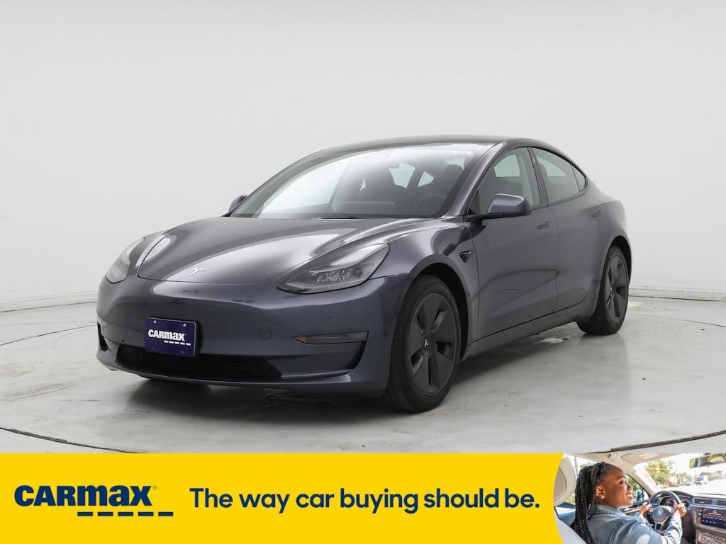 used 2023 Tesla Model 3 car, priced at $32,998
