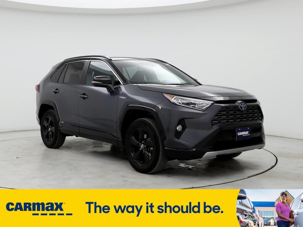 used 2021 Toyota RAV4 Hybrid car, priced at $34,998