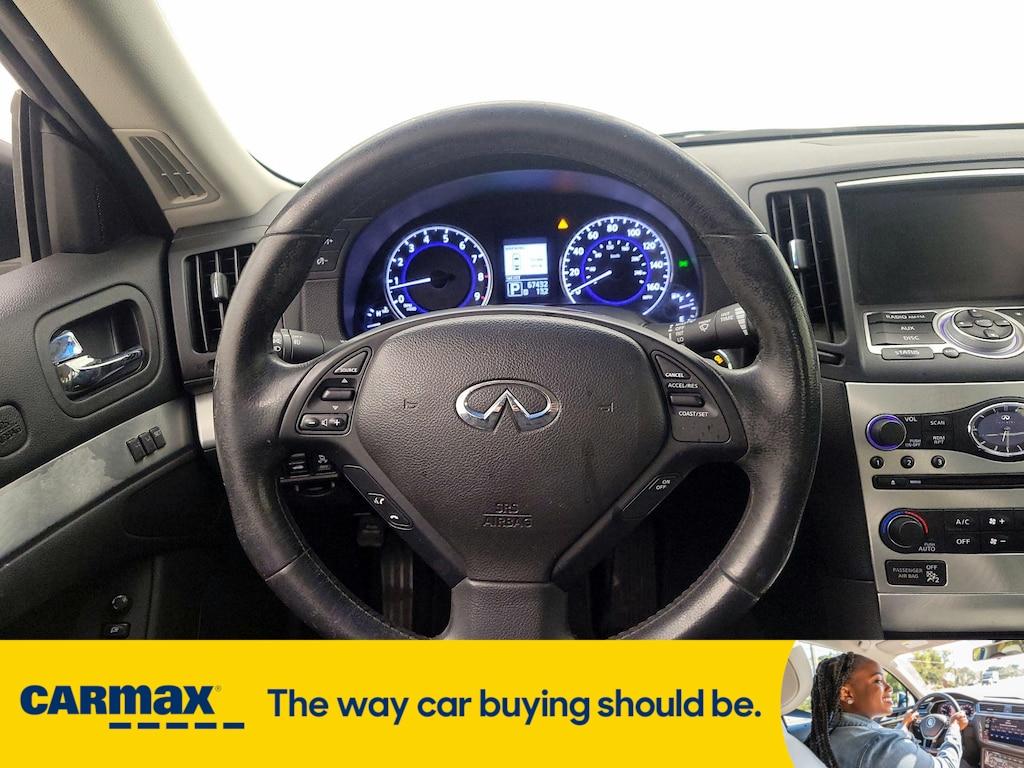used 2013 INFINITI G37 car, priced at $19,998