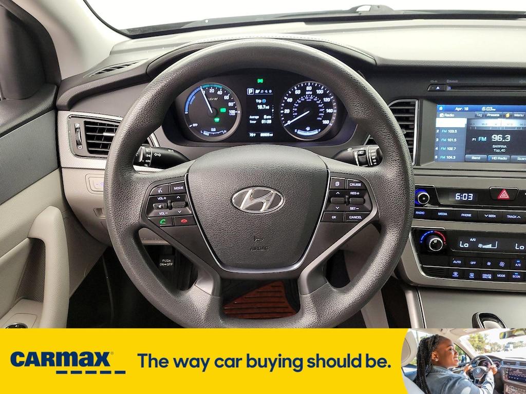 used 2017 Hyundai Sonata Hybrid car, priced at $14,998