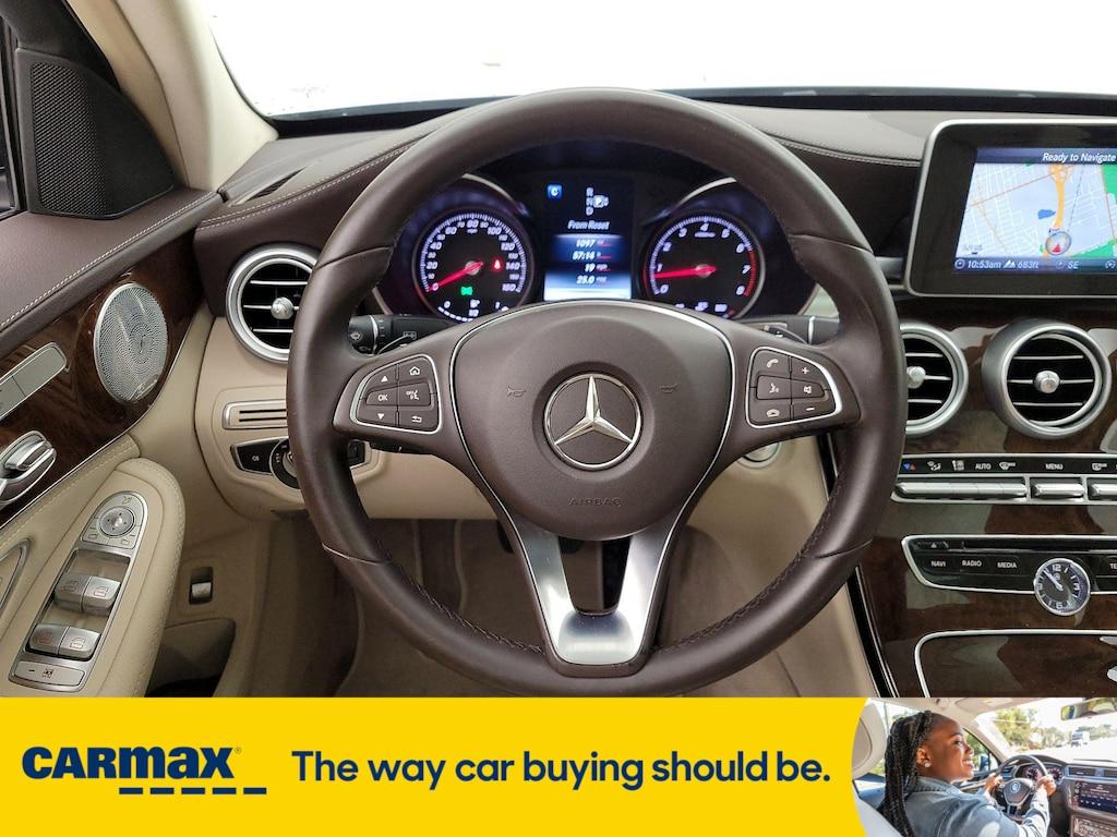 used 2015 Mercedes-Benz C-Class car, priced at $22,998