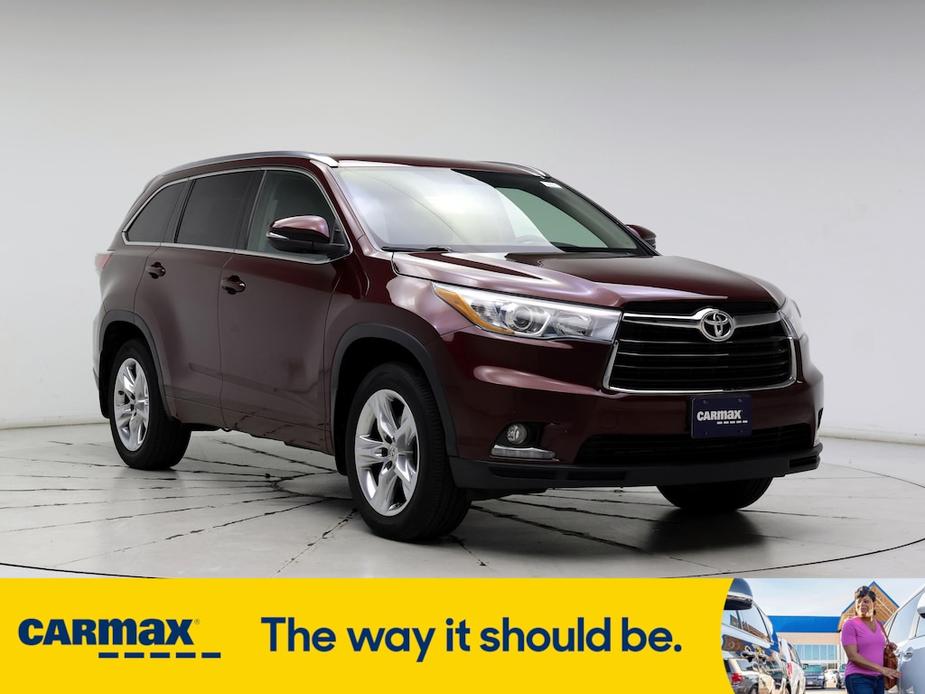 used 2015 Toyota Highlander car, priced at $23,998