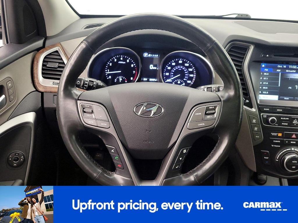 used 2017 Hyundai Santa Fe car, priced at $18,998