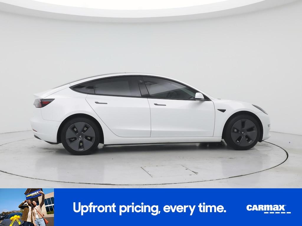 used 2022 Tesla Model 3 car, priced at $27,998