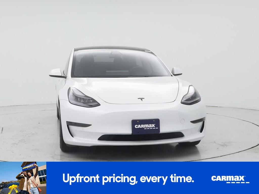 used 2022 Tesla Model 3 car, priced at $27,998