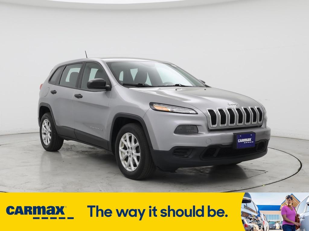 used 2015 Jeep Cherokee car, priced at $15,998