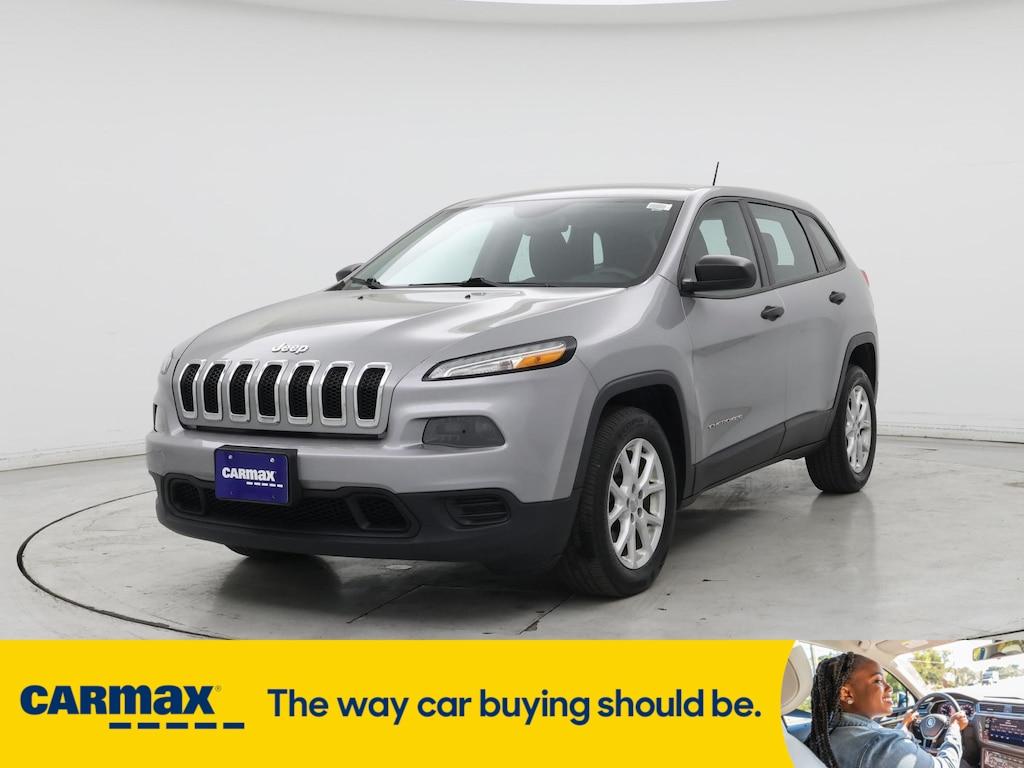used 2015 Jeep Cherokee car, priced at $15,998