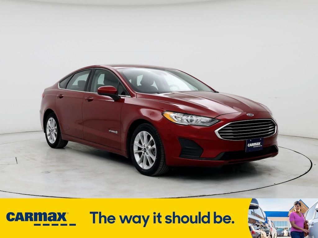 used 2019 Ford Fusion Hybrid car, priced at $17,998