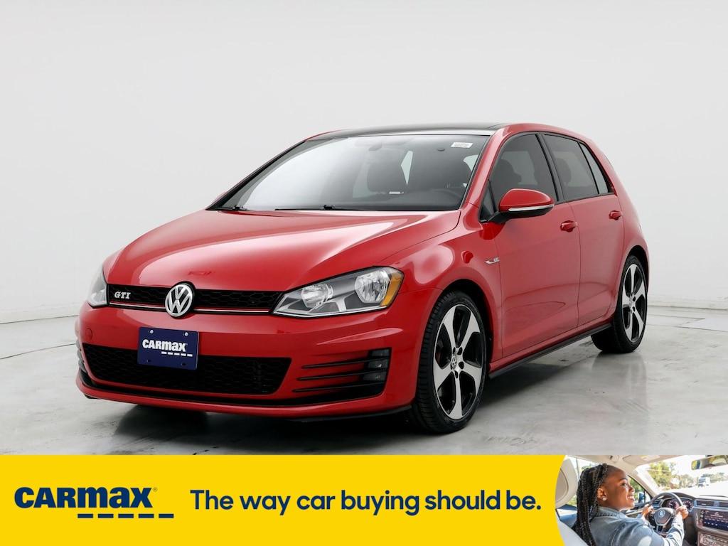 used 2016 Volkswagen Golf GTI car, priced at $18,998