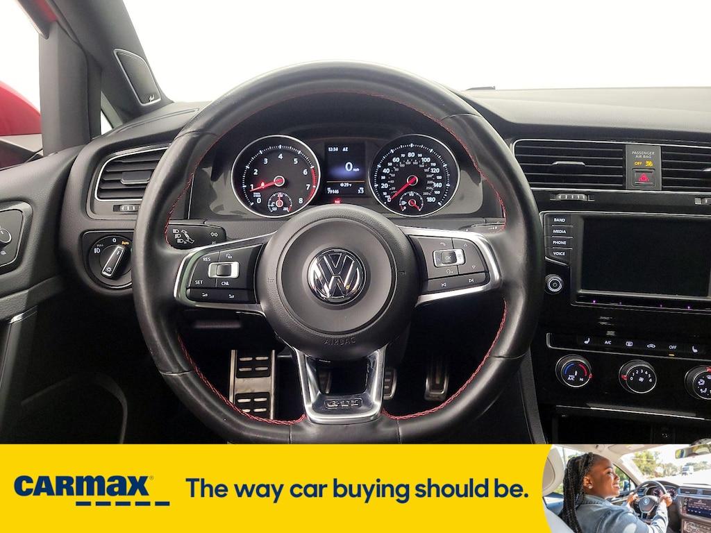 used 2016 Volkswagen Golf GTI car, priced at $18,998