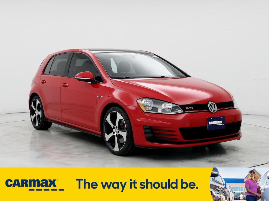 used 2016 Volkswagen Golf GTI car, priced at $18,998