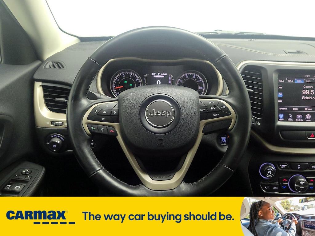 used 2015 Jeep Cherokee car, priced at $17,998