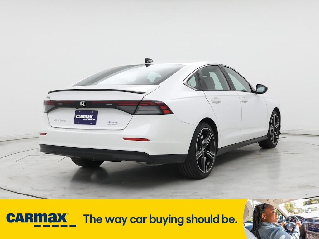 used 2023 Honda Accord Hybrid car, priced at $29,998